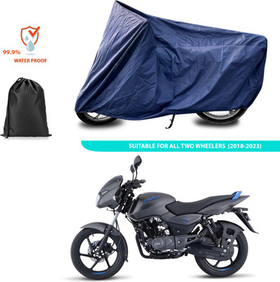 PAGORA Waterproof Two Wheeler Cover for Bajaj(Pulsar 125 Neon BS6, Blue)