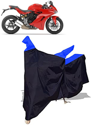 Amexride Two Wheeler Cover for Ducati(SuperSport, Multicolor)