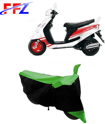 FFZ Two Wheeler Cover for Mahindra(Rodeo UZO, Black, Green)