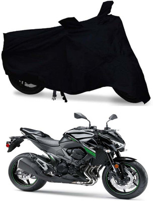 DeepShakshi AUTOMOTIVE Waterproof Two Wheeler Cover for Kawasaki(Z800, Black)