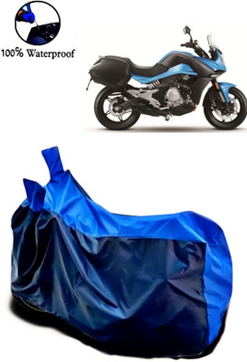 APNEK Waterproof Two Wheeler Cover for CFMoto(650MT, Blue)