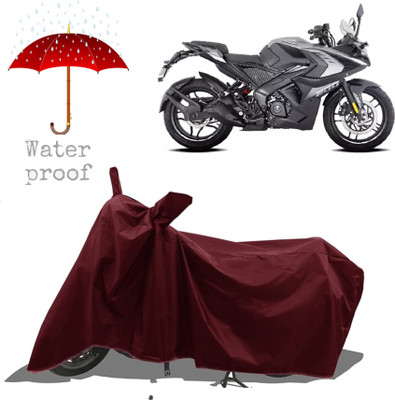 OIYUQA Two Wheeler Cover for Bajaj(Pulsar RS200 BS6, Maroon)