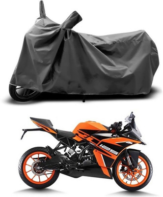 Varnwal E Commerce Waterproof Two Wheeler Cover for KTM(Grey)