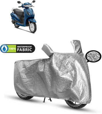 PAGORA Waterproof Two Wheeler Cover for Honda(Activa 6G, Silver)