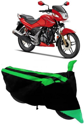 DeepShakshi AUTOMOTIVE Two Wheeler Cover for Honda(CBZ Extreme, Green)