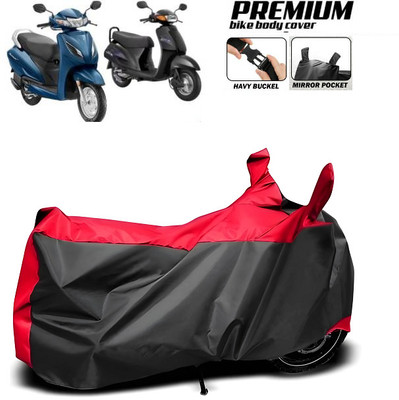 smwzxyu Waterproof Two Wheeler Cover for Honda(Activa 125, Red)