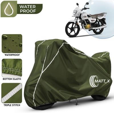 MATT_X Waterproof Two Wheeler Cover for TVS(Radeon, Multicolor, Green, White)