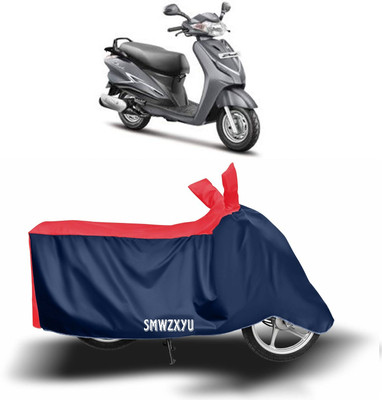 smwzxyu Waterproof Two Wheeler Cover for Hero(Duet, Red, Blue)