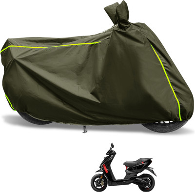 Euro Care Waterproof Two Wheeler Cover for Ather(450 X, Green)