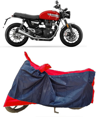 AutoFave Two Wheeler Cover for Triumph(Speed Twin, Multicolor)