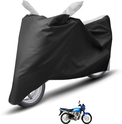 Caronix Waterproof Two Wheeler Cover for Bajaj(Wind 125, Silver)