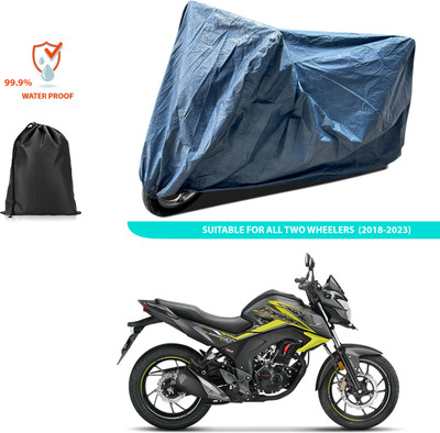 PAGORA Waterproof Two Wheeler Cover for Honda(CB Hornet 160, Blue)