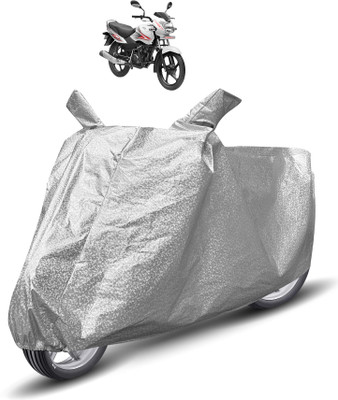 MOCKHE Waterproof Two Wheeler Cover for TVS(Sport, Silver)