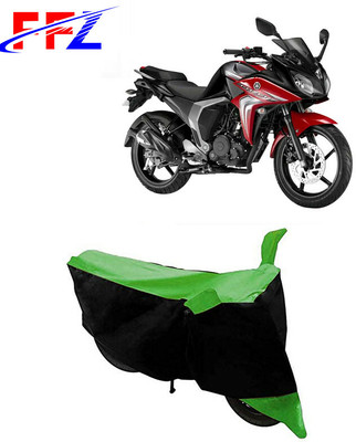 FFZ Two Wheeler Cover for Yamaha(Fazer, Black, Green)