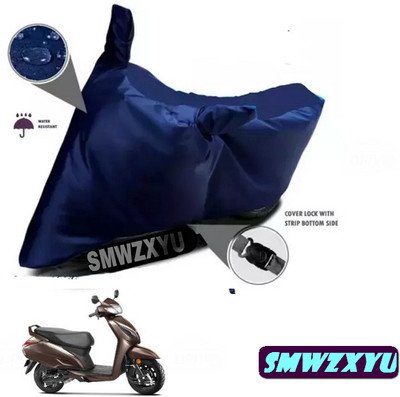 smwzxyu Waterproof Two Wheeler Cover for Honda(Activa 6G, Blue)