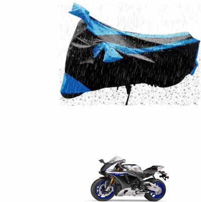 RONISH Waterproof Two Wheeler Cover for Yamaha(YZF R1M, Blue)