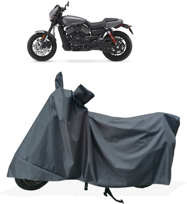 Tricway Two Wheeler Cover for Harley Davidson(Street Rod, Grey)