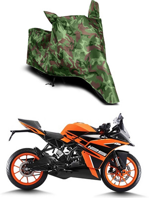 MMSSTAR Waterproof Two Wheeler Cover for KTM(RC 125, Multicolor)