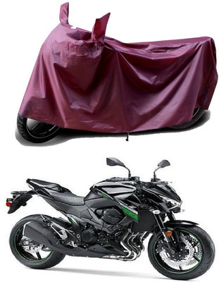 THE REAL ARV Waterproof Two Wheeler Cover for Kawasaki(Z800, Maroon)