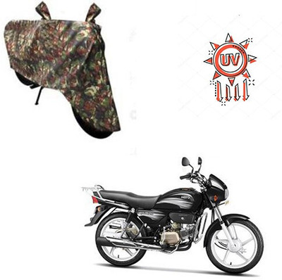 DeepShakshi AUTOMOTIVE Waterproof Two Wheeler Cover for Hero(Splendor Plus, Multicolor)