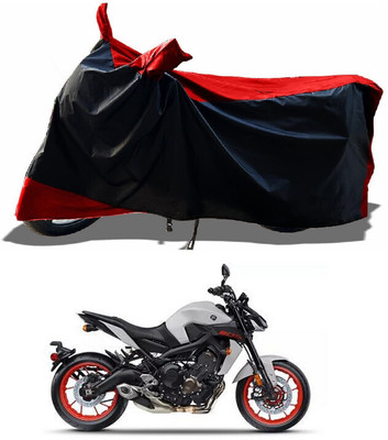 DeepShakshi AUTOMOTIVE Two Wheeler Cover for Yamaha(MT-09, Red)