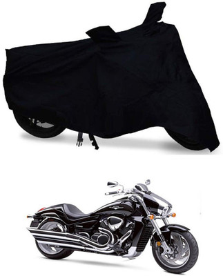 DeepShakshi AUTOMOTIVE Waterproof Two Wheeler Cover for Suzuki(Intruder M800, Black)