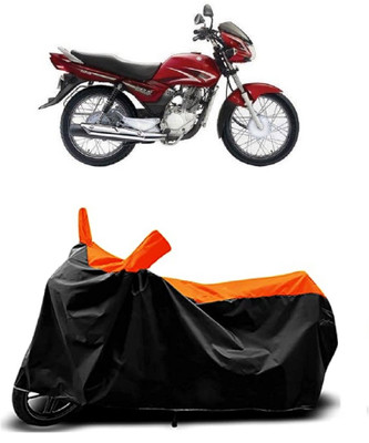VESMEI Two Wheeler Cover for Suzuki(Zeus, Orange)