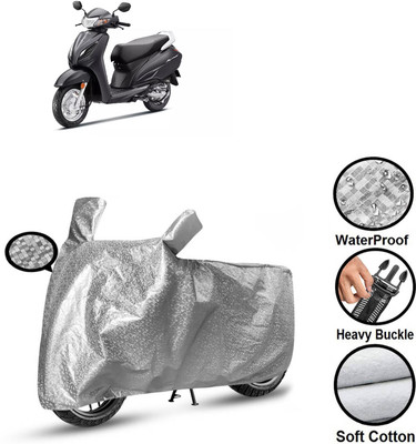 PAGORA Waterproof Two Wheeler Cover for Honda(Activa, Silver)
