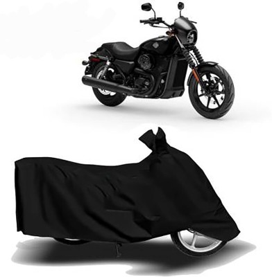 MMSSTAR Waterproof Two Wheeler Cover for Harley Davidson(Street 750, Black)