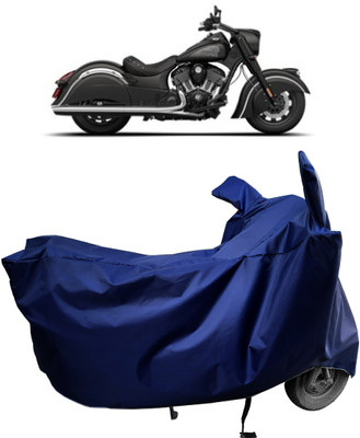 Amexride Two Wheeler Cover for Indian(Chief Dark Horse, Blue)