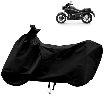 Horseyaart Waterproof Two Wheeler Cover for Suzuki(intruder 150, Black)