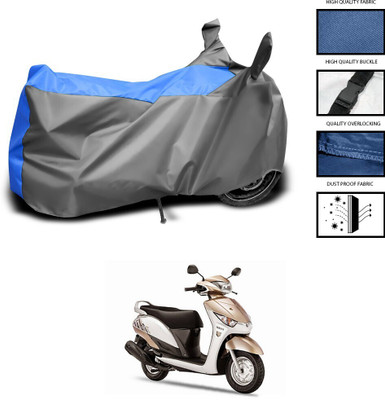 DeepShakshi AUTOMOTIVE Two Wheeler Cover for Yamaha(Alpha, Grey, Blue)