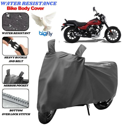 BigFly Two Wheeler Cover for Bajaj(Avenger Street 160, Grey)