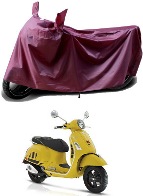 APNEK Waterproof Two Wheeler Cover for Vespa(Vespa VXL 150, Maroon)