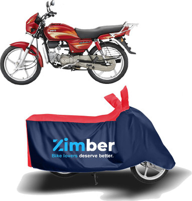 APNEK Two Wheeler Cover for Hero(Splendor Plus, Red, Blue)