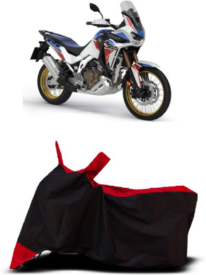 VESMEI Two Wheeler Cover for Honda(Africa Twin, Red)