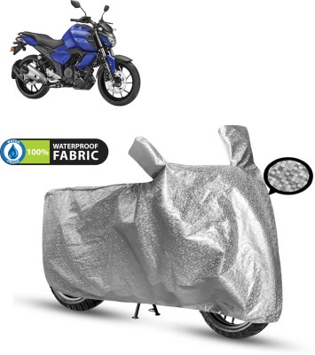 CODOKI Waterproof Two Wheeler Cover for Yamaha(FZ-X, Silver)