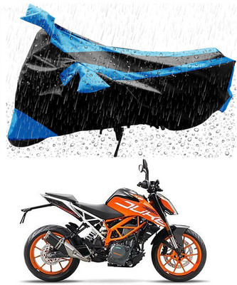 THE REAL ARV Two Wheeler Cover for KTM(390 Duke, Blue, Black)