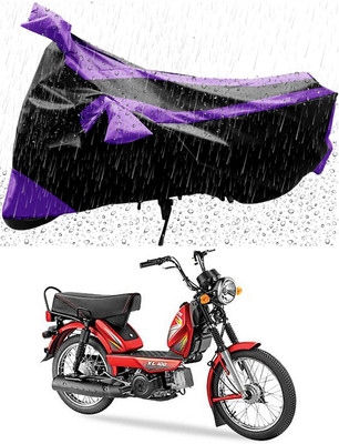 MWBB Waterproof Two Wheeler Cover for TVS(Heavy Duty, Black)