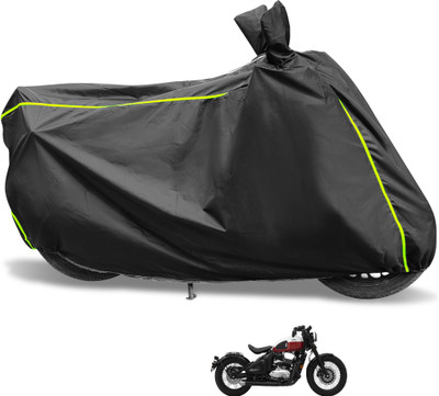 Euro Care Waterproof Two Wheeler Cover for JAWA(42 BS6, Black)