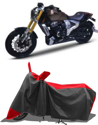 SPECTUS Two Wheeler Cover for TVS(Zeppelin BS6, Red)