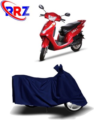 RRZ Two Wheeler Cover for Lohia(Oma Star, Blue)