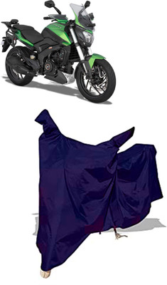 Amexride Two Wheeler Cover for Bajaj(Dominar 400 BS6, Blue)
