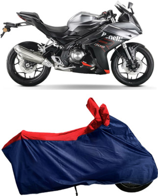 Autofly Waterproof Two Wheeler Cover for Benelli(302R, Blue, Red)