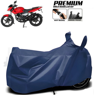 smwzxyu Waterproof Two Wheeler Cover for Honda, Bajaj(Pulsar, Blue)