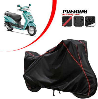 PAGORA Waterproof Two Wheeler Cover for Hero(Duet, Black)