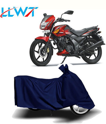 DeepShakshi AUTOMOTIVE Waterproof Two Wheeler Cover for TVS(Flame SR125, Blue)