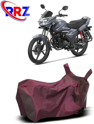 RRZ Waterproof Two Wheeler Cover for Honda(CB Shine, Maroon)