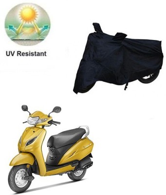 MMSSTAR Waterproof Two Wheeler Cover for Honda(Activa 5G, Black)