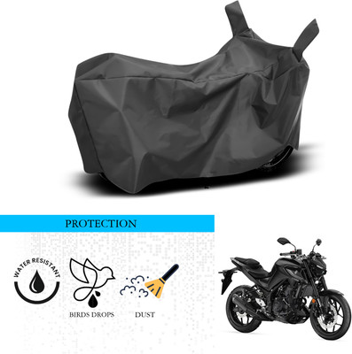 SnehaSales Waterproof Two Wheeler Cover for Yamaha(MT 03, Black)